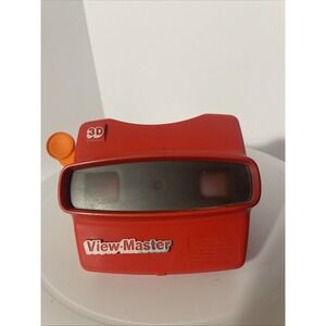 Vintage View-Master 3D Viewer Red Classic Viewmaster Toy Slide Viewer USA